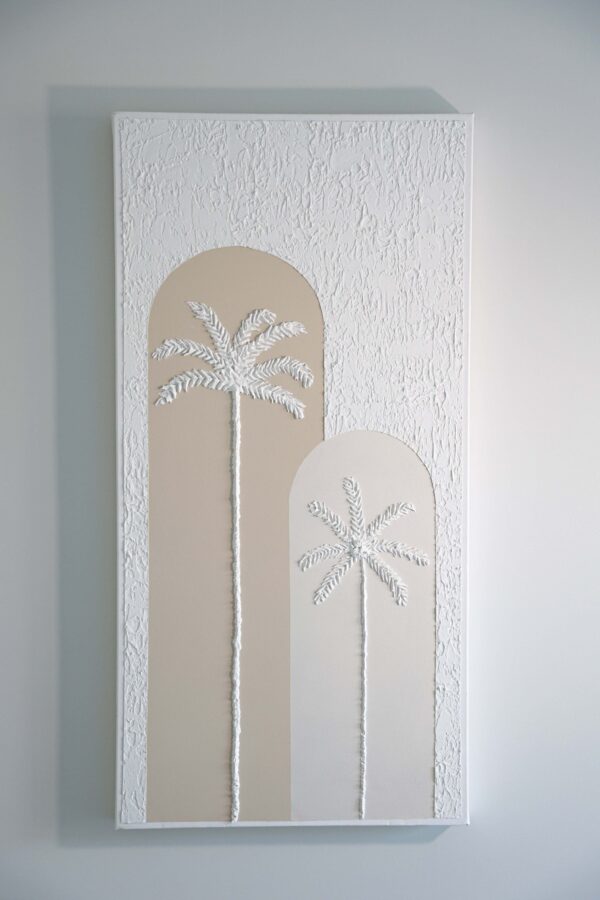 Beige Twins Palm