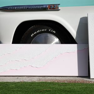 Pink beach Yanna Heldt emotional art